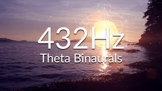 Deep Sound Healing  432Hz Theta Binaural Meditatio