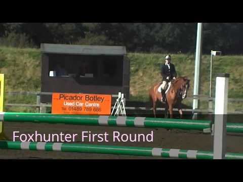 Georgina Lysaght & You Cairndo Crofton Manor Pre – HOYS show  :) Foxhunter :)