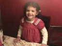 My daughter Celebrating Canada Day