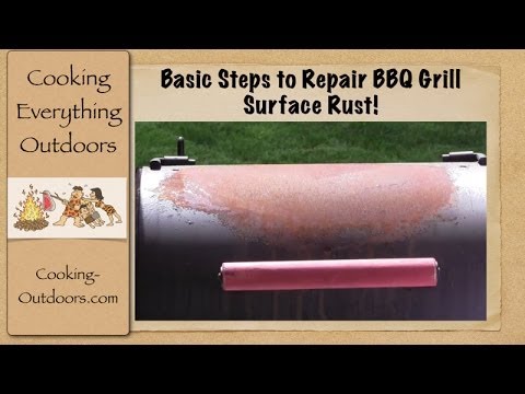 how to repair surface rust
