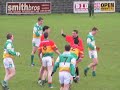 Offaly vrs Carlow u21 GAA football