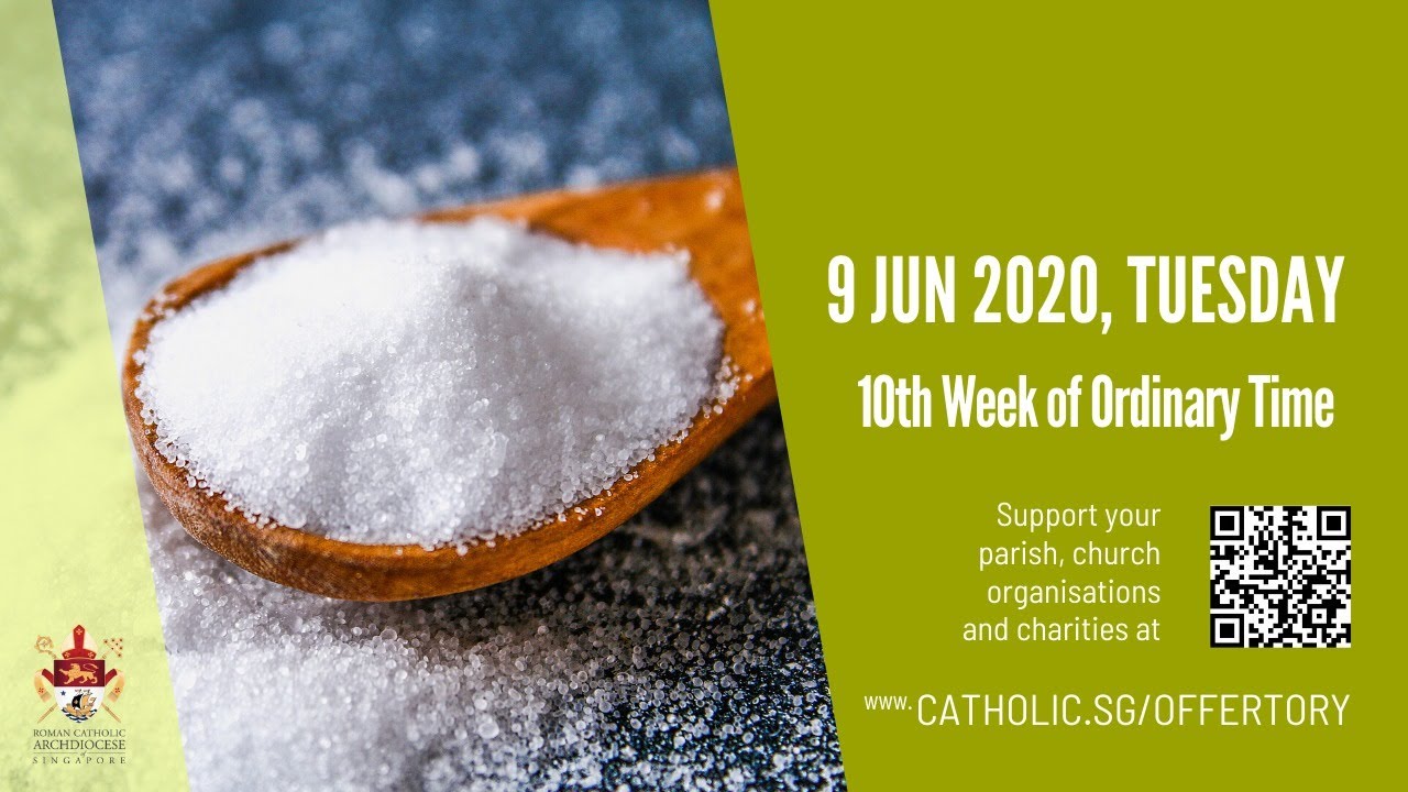Catholic Daily Mass 9th June 2020 Tuesday Live Online, 10th Week of Ordinary Time