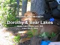 Hikecast #1 - Dorothy & Bear Lakes, WA