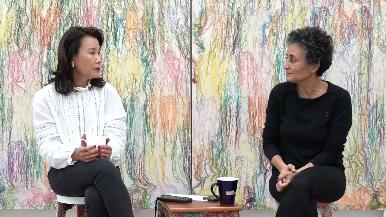 In the Studio with Ghada Amer  Conversation with Tina Kim Gallery