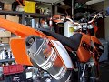 CRD QP on 2007 KTM 250 XCF-W with Street Insert