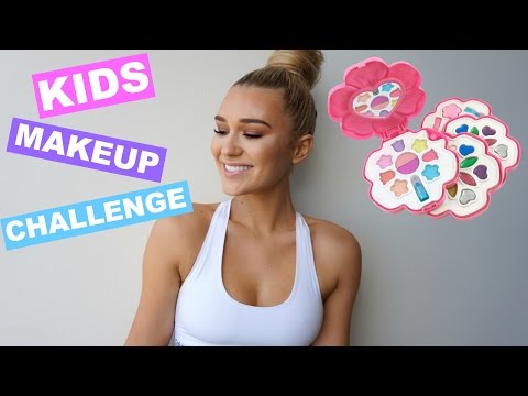 Full Face Using Only Kids Makeup Challenge | SHANI GRIMMOND