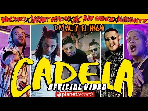 Cadela - Nacho Ft Bryant Myers, Mc Bin Laden y Almighty