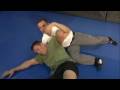POLICE DEFENSIVE TACTICS: ARM DRAG TO REVERSE SCISSOR SWEEP FROM "GROUND SURVIVAL"DVD