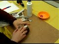 How to Make Glue Strip Craft Container and Vase : How to Put the First Shell Layer How to Make Glue Strip Craft Container and Vase : How to Put the First Shell Layer