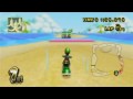 those pirates in shy guy beach decided to be assholes, so they fired a cannon ball behind me, and without knowing i collided into it and boom! a majority of the racers even passed me and i didn't even get an item, and that's why i placed 6th... curse you damn cannon ball!!! if you thought i was completely done with mario kart wii, then think again! this time i take on the ultra-tough mirror mode. heck, i've already done mirror mode in mario kart 64 and double dash, so why not wii? :pi play as luigi in the zip zip bike this time around in this cup! courses in this part: n64 sherbet land, gba shy guy beach this was played on my nintendo wii, recorded on my presidian dvd recorder, and edited with sony vegas movie studio 9 platinum edition.