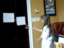 Carly gives a news report