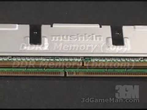 #528 - Mushkin DDR2 PC2-4200 (CL 3-2-2-8) Memory