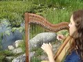 the golden eagle on harp