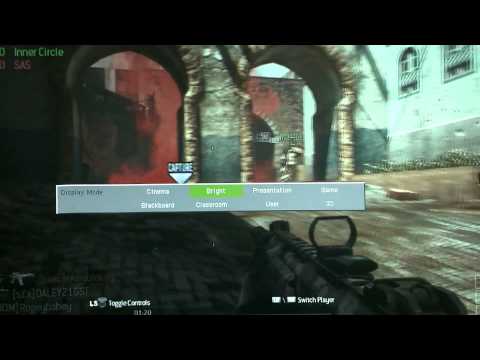 how to adjust brightness on mw3