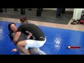 Jake Shields and Eric Lawson on Set for NBC