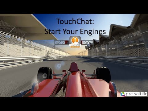 Thumbnail image for video titled 'TouchChat: Start Your Engines!'