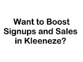 Kleeneze: How To Promote Your Site