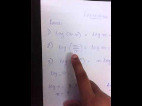 how to read log table