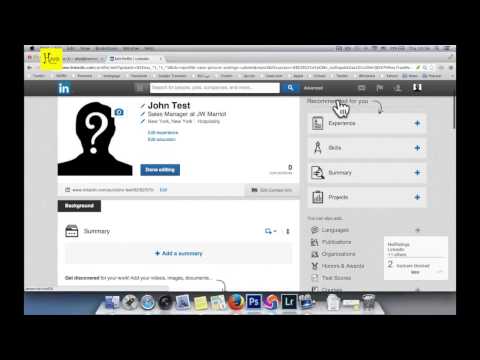 how to view linkedin privately