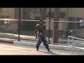 Montre skating a sick Rail in Philly