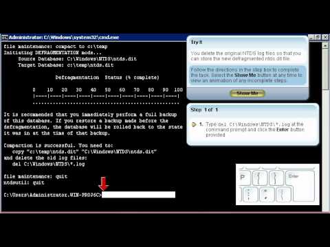 how to perform offline defrag exchange 2007