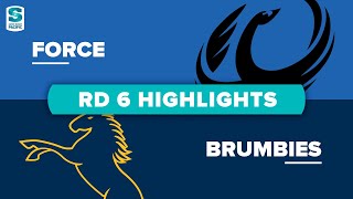 Force v Brumbies Rd.6 2022 Super rugby Pacific video highlights