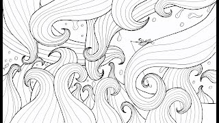 A cool coloring page summer special