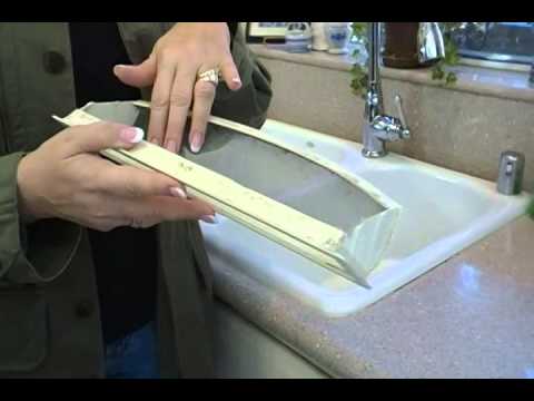 how to clean dryer vent screen