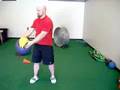Reverse Woodchop with Medball