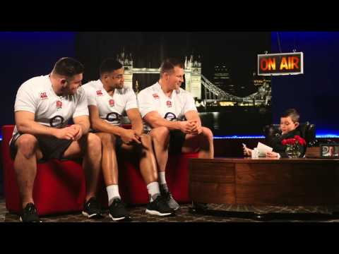 Harry Westlake interviews England stars