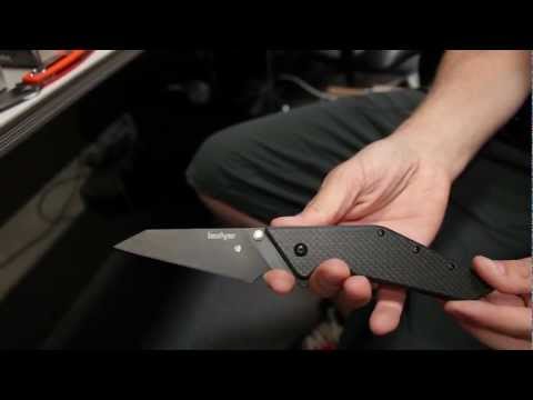 Kershaw Tilt Knife w/ Carbon Fiber (4" Composite Plain) 4001