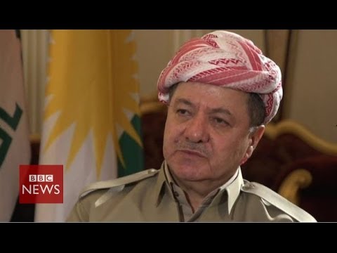 'We've got no hesitation in combating terrorism' says Massoud Barzani - BBC News
