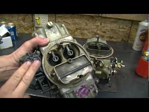 how to rebuild a holley carburetor