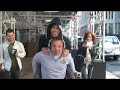 the name pretty much says it all but basically Greg T [from the morning zoo]gave Pete Wentz [from FOB] a piggyback ride through newyork to raise $1,000 for a charity.all rights of this video go to 