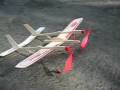 twin engine rubber band powered airplane