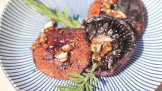 Champignons portobello grillés au barbecue