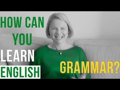 how to learn english grammar