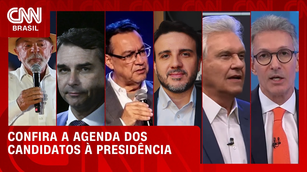 Eleições 2026: confira a agenda dos candidatos à presidência | BASTIDORES CNN
