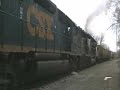 CSX 6158 GP40-2 Startup CSX 6158 GP40-2 Startup