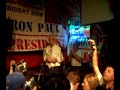Ron Paul talks to supporters. Orlando 10.21.07 Part 3 of 4.