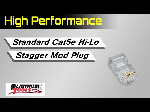 Standard CAT5e High Performance Connectors 