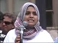Saeeda Islam  at Cesar Chavez Day Rally