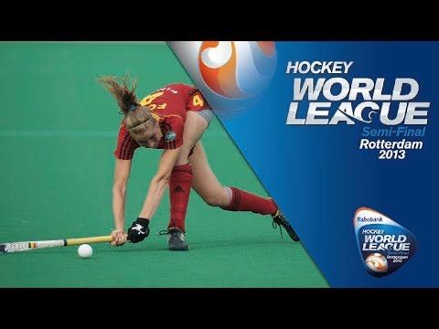 Belgium - Korea saw off Belgium 2-1 in a cracking Quarter Final in the Women's Hockey World League. Belgium got off to flyer, a goal inside the first minute. Judith Va...