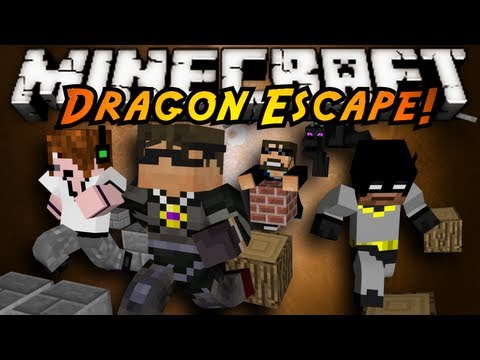 Minecraft Mini-Game : DRAGON ESCAPE!