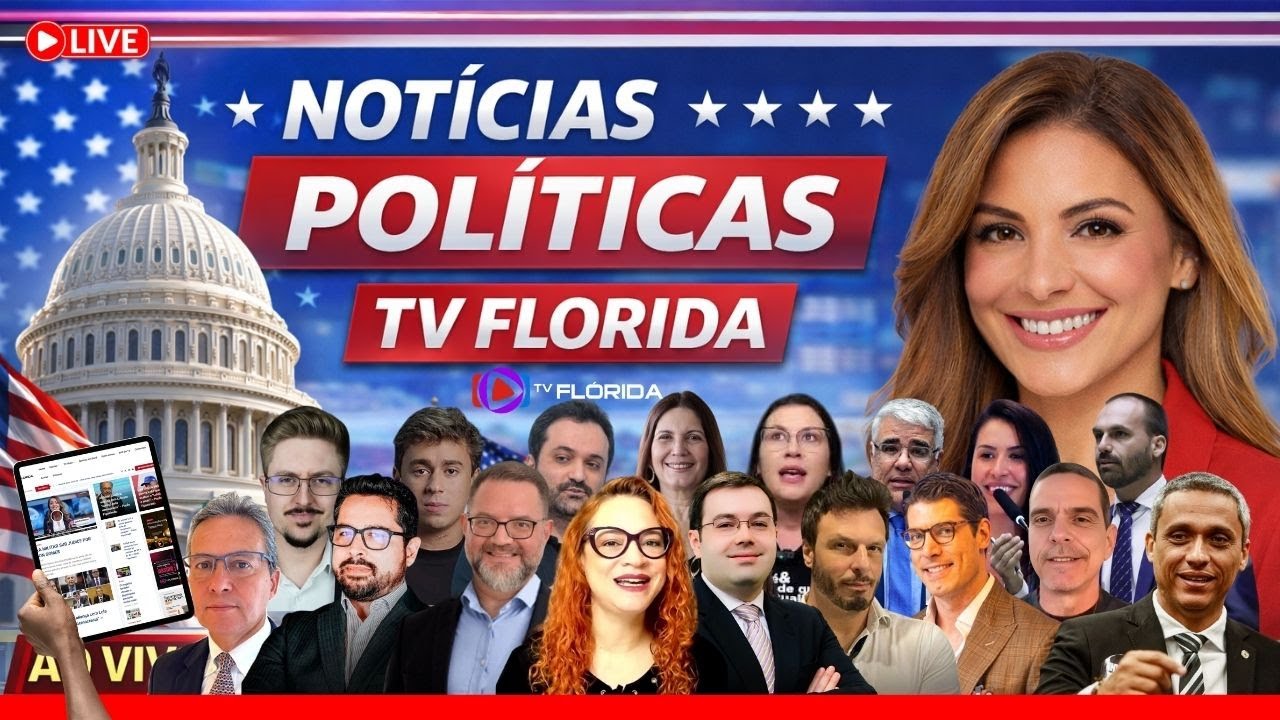 RAMAGEM EM CASA, EDUARDO BOLSONARO E PAULO FIGUEIREDO E OUTRAS NOTICIAS DA TV FLORIDA