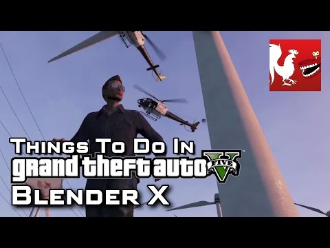 IN - Geoff, Michael, Gavin and Ray show off the natural enemy of the helicopter...the windmill farm! RT Store: http://roosterteeth.com/store/ Rooster Teeth: http:...
