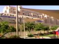 Living in Dubai #12 Palm Jumeirah  Trump Towers, parks, sun and Mono Rail