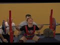 Luke Henson at PowerLifting on the Plains - November 21, 2009