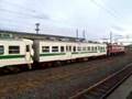 717系廃車回送@岩沼駅到着