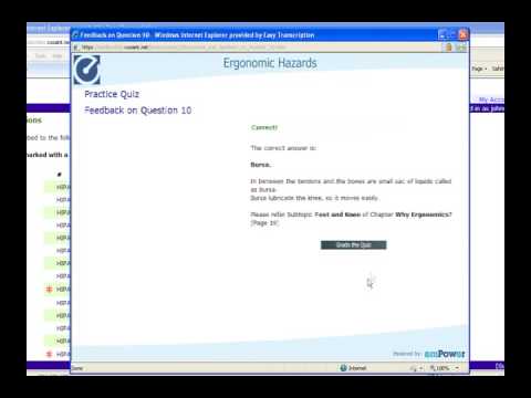 how to control ergonomic hazards